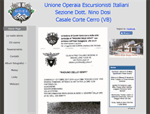 Tablet Screenshot of casalecortecerro.uoei.it